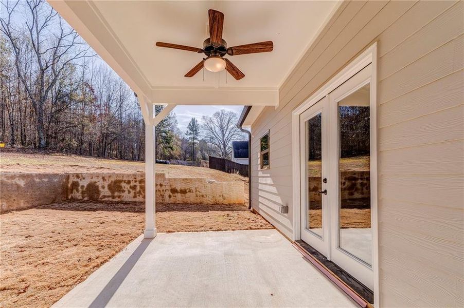 Exterior details and patio area of a home in , Rome (Image 37). Exterior details and patio area of a home in , Rome (Image 37).