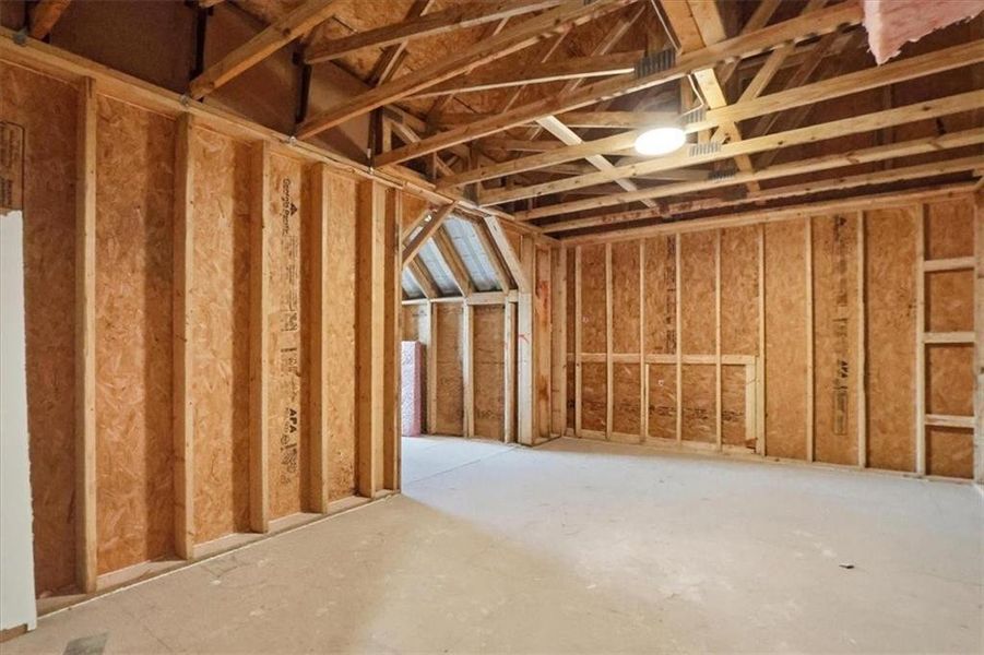 In-progress construction of a new home in , Statham, GA (Image 77).