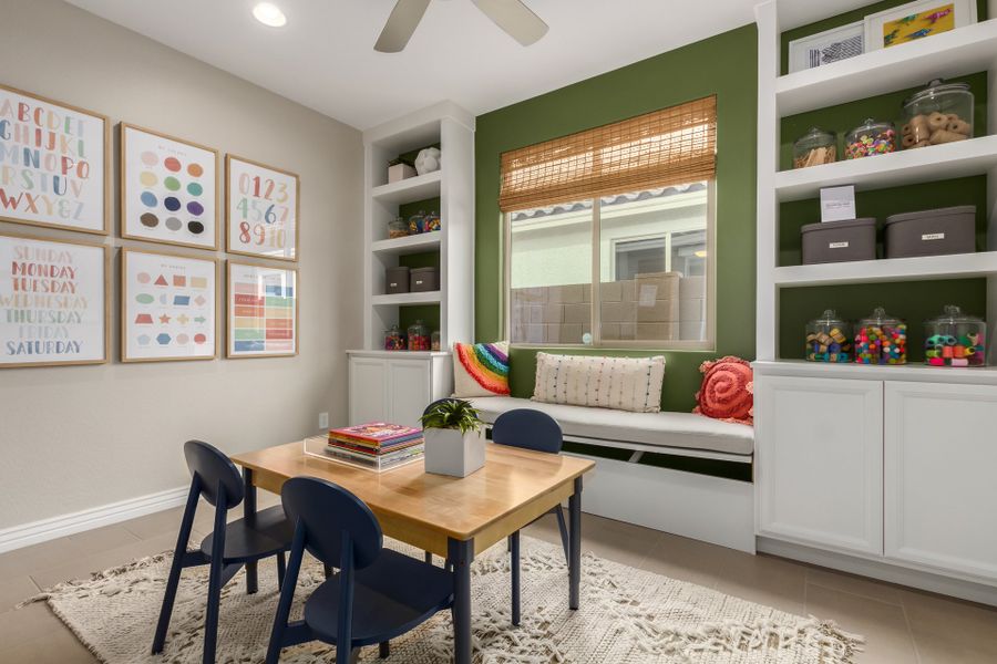 Furnished interior view inside a new home in Stonehaven, Glendale (Image 19).