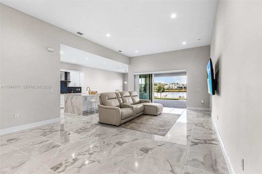 Furnished interior view inside a new home in , Naples (Image 7).