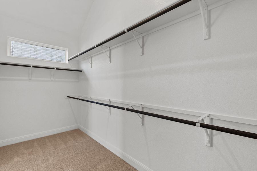 Walk-in closet in Primary Bedroom