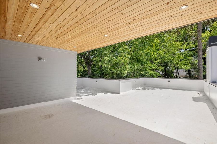 Exterior details and patio area of a home in , Brookhaven (Image 3). Exterior details and patio area of a home in , Brookhaven (Image 3).