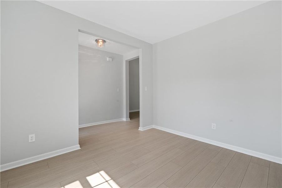 Spacious, unfurnished interior of a new home in , Gray (Image 56).