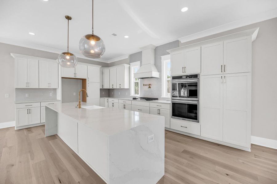 Furnished interior view inside a new home in , Awendaw (Image 9).