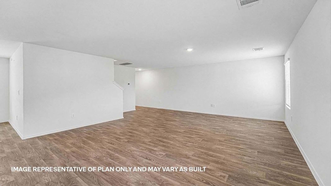 Spacious, unfurnished interior of a new home in Prairie Lakes, Buda (Image 28). Spacious, unfurnished interior of a new home in Prairie Lakes, Buda (Image 28).