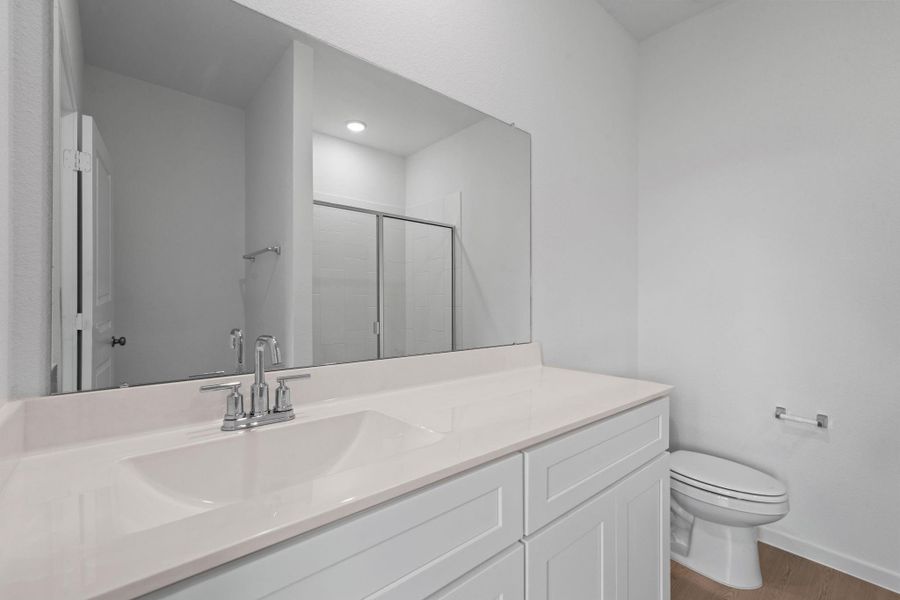 Furnished interior view inside a new home in Montgomery Bend, Montgomery (Image 6).