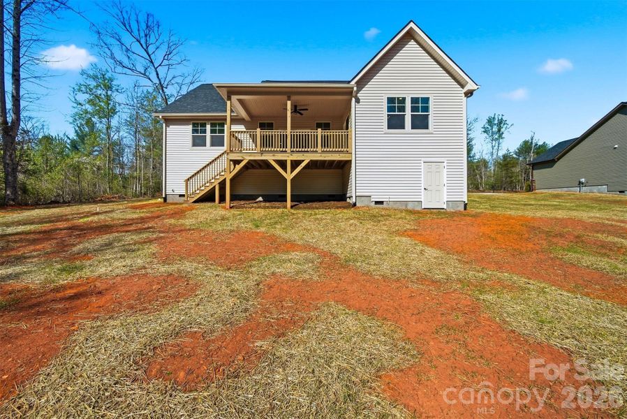 Exterior details and patio area of a home in , Morganton (Image 31).
