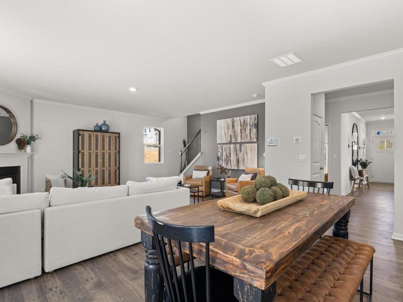 Furnished interior view inside a new home in Falcon Landing, Gainesville (Image 23).