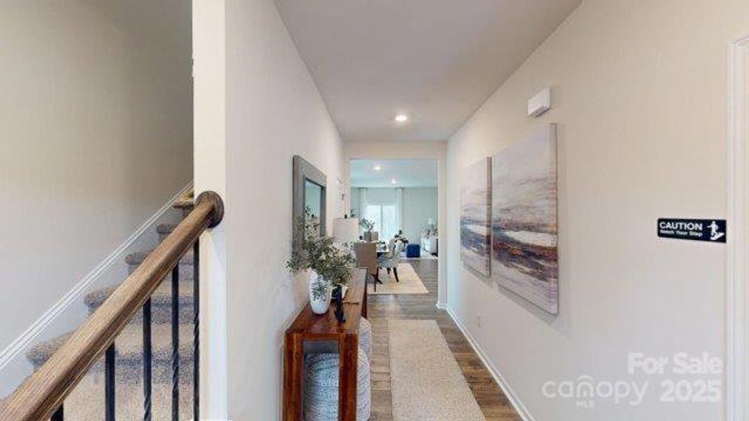 Furnished interior view inside a new home in Falls at Hickory, Hickory (Image 31).