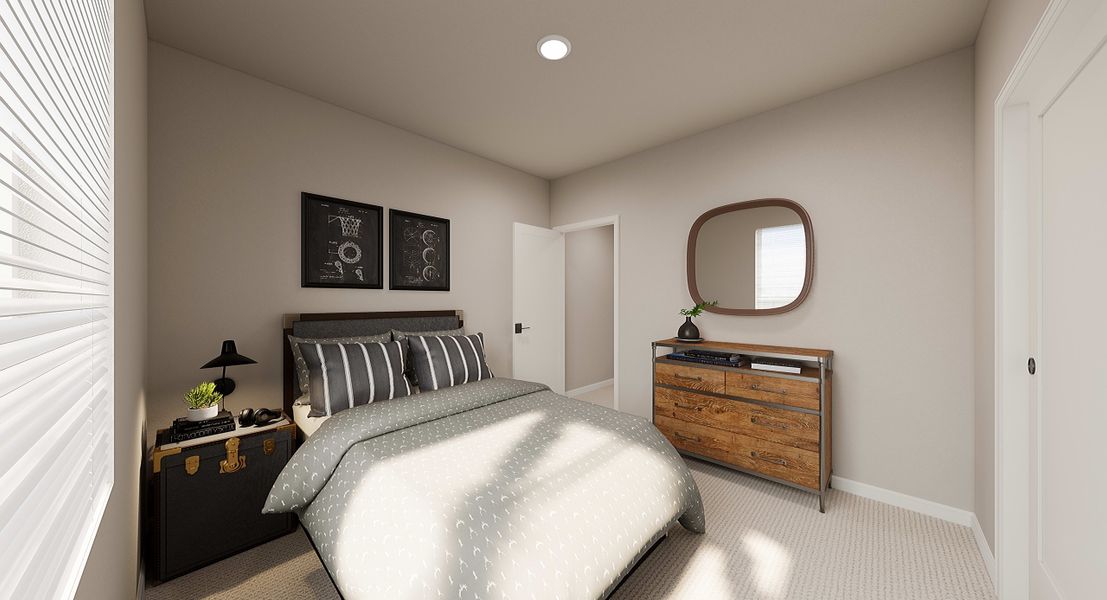 Representative furnished interior of a home built from the 2 by Tri Pointe Homes in Sugar Mill Village, Longmont (Image 13).