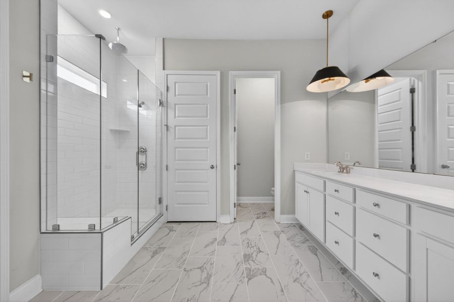 Furnished interior view inside a new home in , Summerville (Image 16).