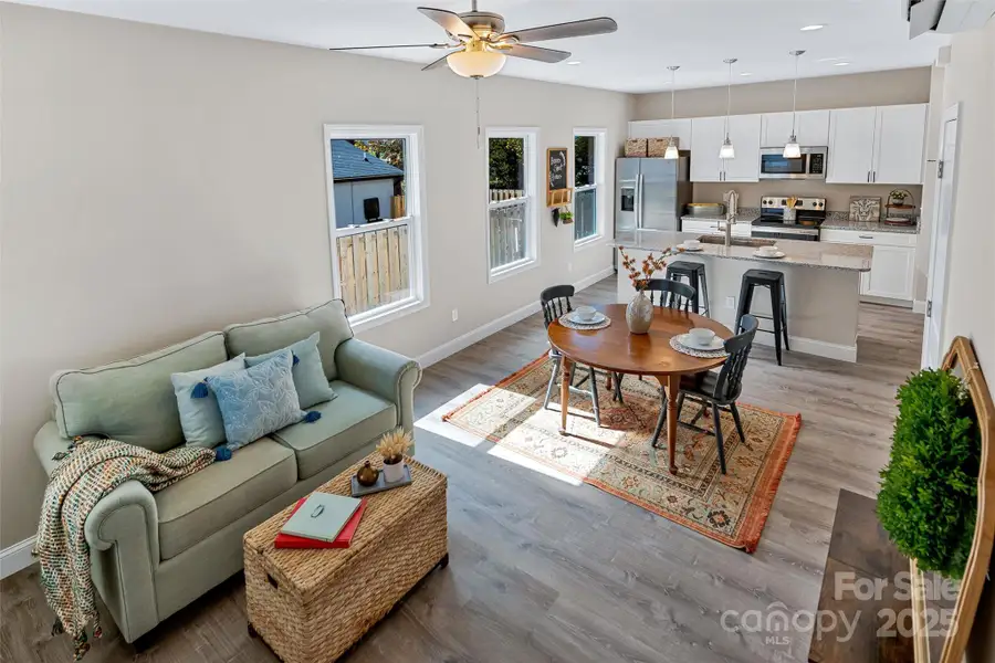 Furnished interior view inside a new home in , Asheville (Image 23). Furnished interior view inside a new home in , Asheville (Image 23).