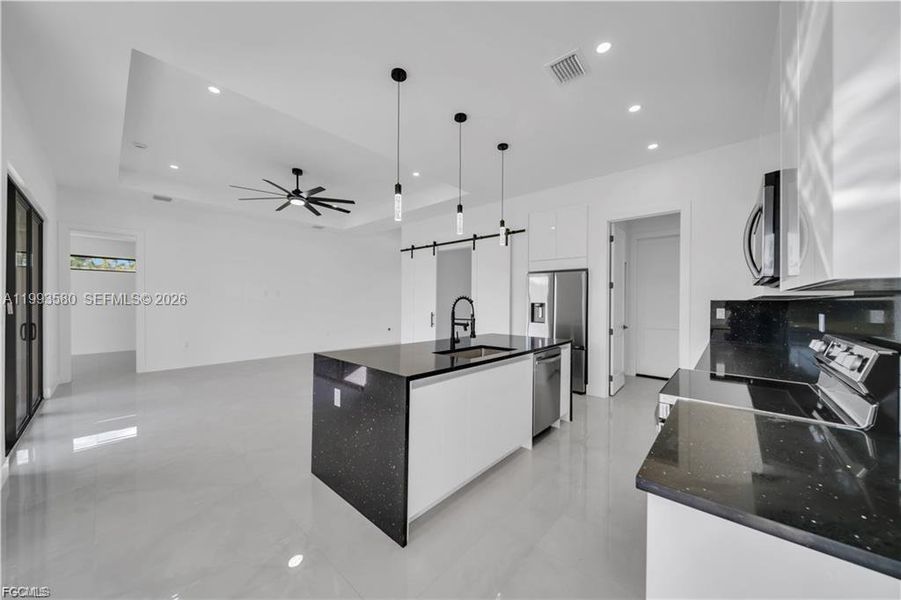 Furnished interior view inside a new home in , Lehigh Acres (Image 8).