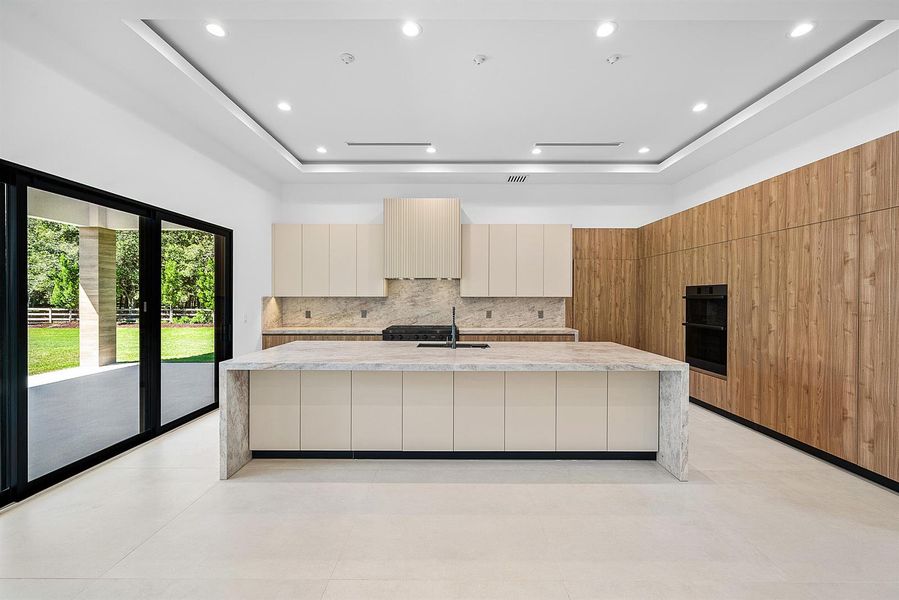 Center-island kitchen Center-island kitchen