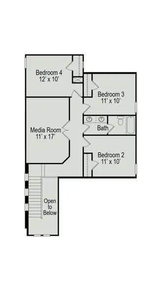 2D floor plan layout of this home in The Canopies, Splendora, TX (Image 2). 2D floor plan layout of this home in The Canopies, Splendora, TX (Image 2).