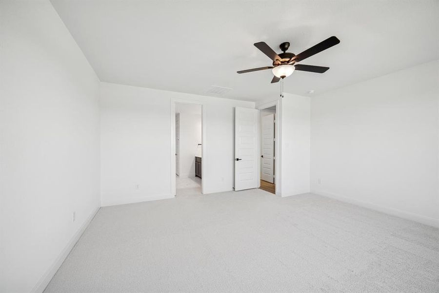 Spacious, unfurnished interior of a new home in Karis - Village Series, Crowley (Image 23). Spacious, unfurnished interior of a new home in Karis - Village Series, Crowley (Image 23).