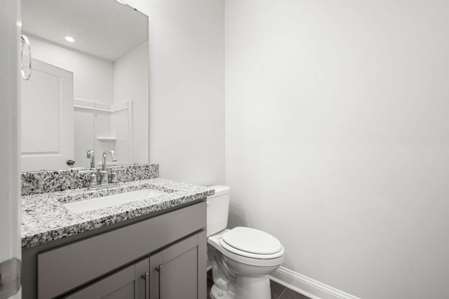 Furnished interior view inside a new home in Waterways, Richmond Hill (Image 17).