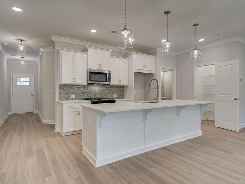 Furnished interior view inside a new home in Cherokee Township, Acworth (Image 9). Furnished interior view inside a new home in Cherokee Township, Acworth (Image 9).