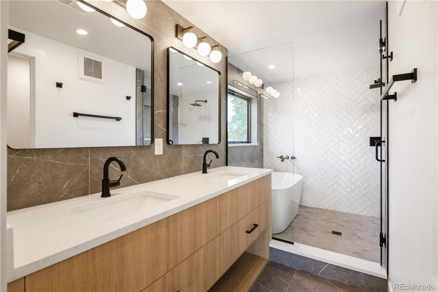 Furnished interior view inside a new home in , Denver (Image 7).