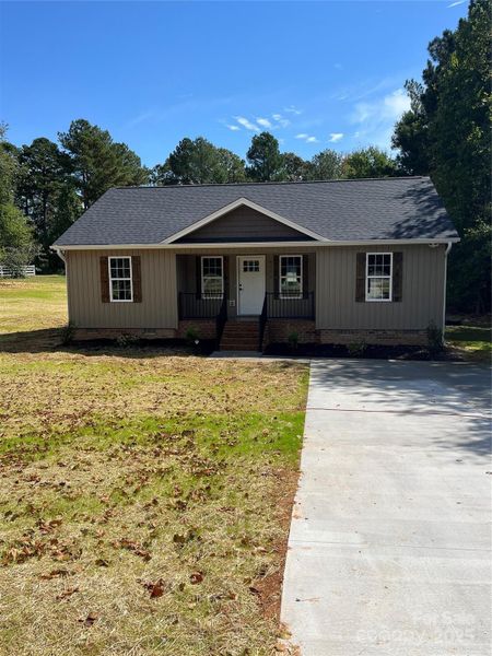 Exterior details and patio area of a home in , Linwood (Image 2). Exterior details and patio area of a home in , Linwood (Image 2).
