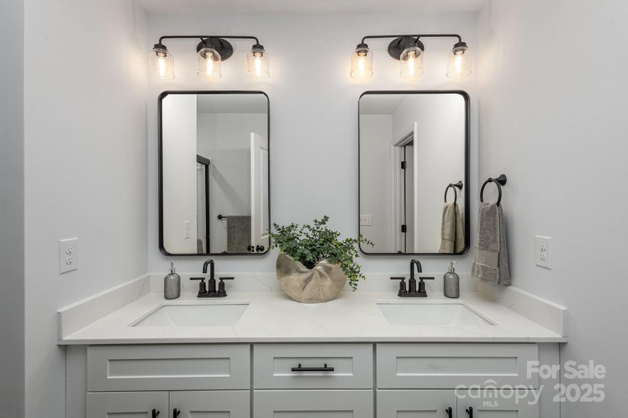 Double Vanity. Representative Photo