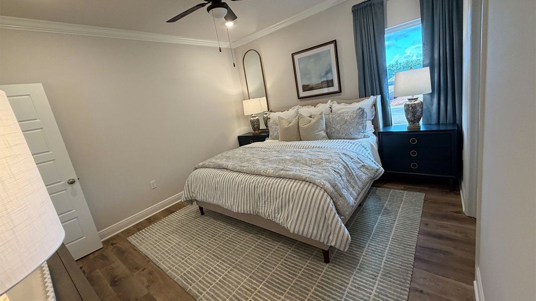 Furnished interior view inside a new home in Fallschase, Tallahassee (Image 11).