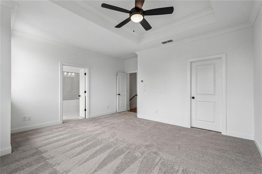 Spacious, unfurnished interior of a new home in Millcroft Townhomes, Buford (Image 49).