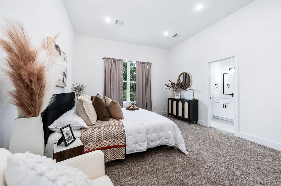 Furnished interior view inside a new home in , Houston (Image 6). Furnished interior view inside a new home in , Houston (Image 6).