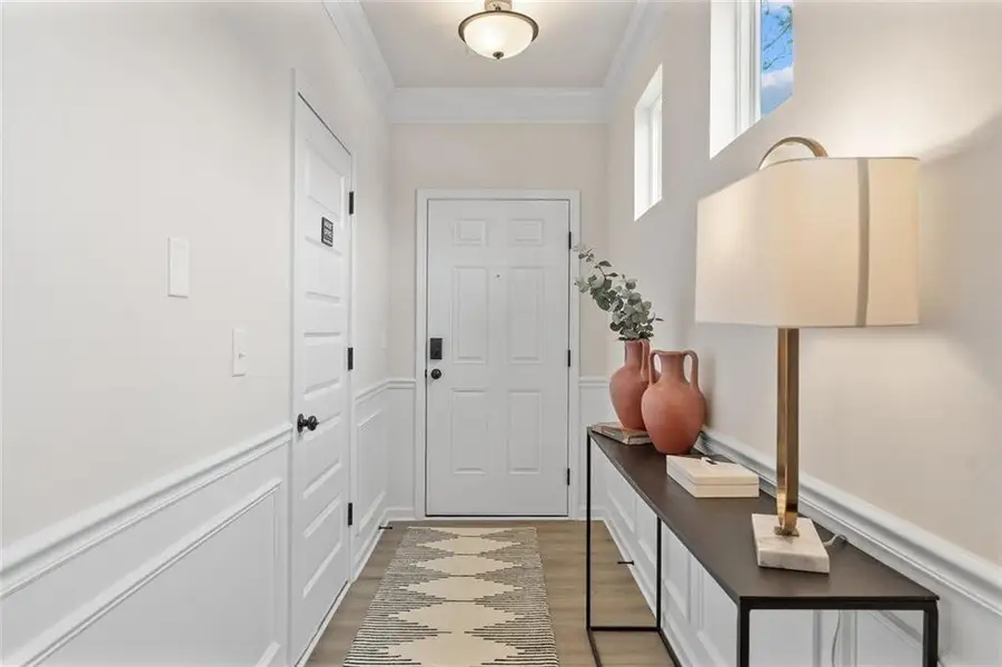 Furnished interior view inside a new home in Jameson Towns, Villa Rica (Image 6).