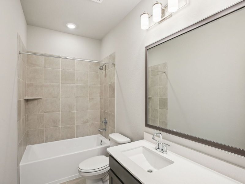 Furnished interior view inside a new home in Kemah Crossing - Luxe Series, Kemah (Image 6).