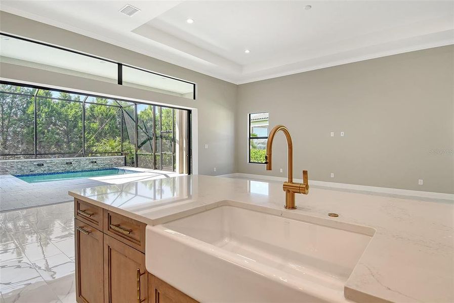 Furnished interior view inside a new home in , Nokomis (Image 6).