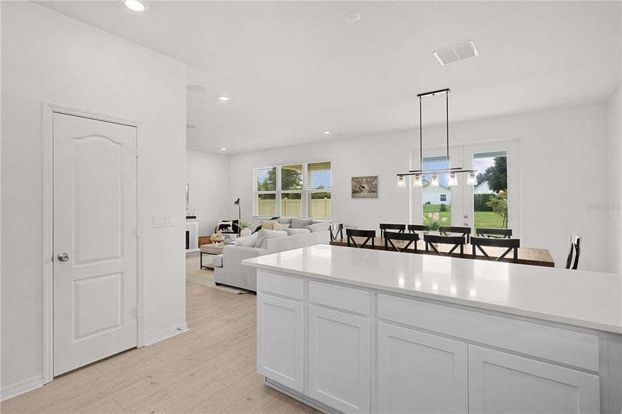 Furnished interior view inside a new home in , Clermont (Image 36).