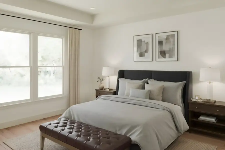 Furnished interior view inside a new home in Stonehaven, Winder (Image 30).