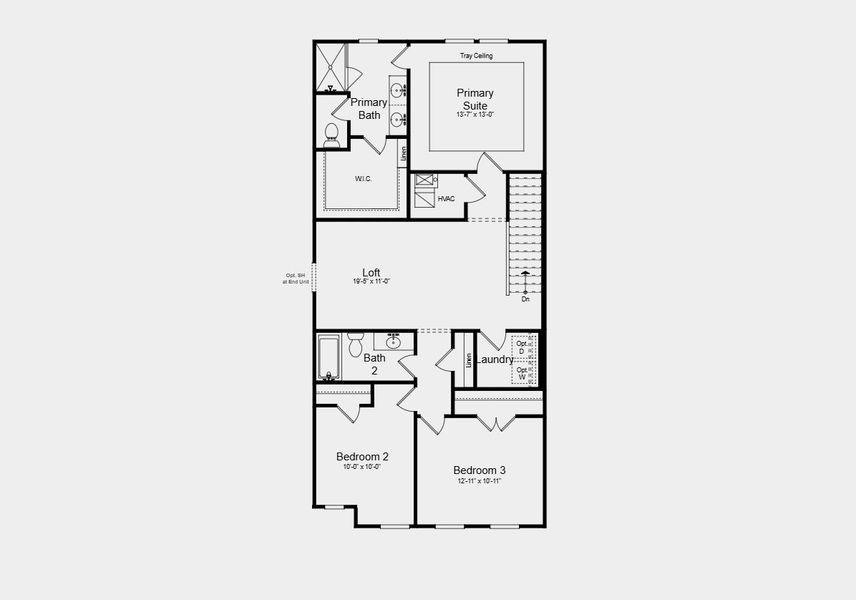 2D floor plan layout of this home in Weatherfield, Buford, GA (Image 3). 2D floor plan layout of this home in Weatherfield, Buford, GA (Image 3).
