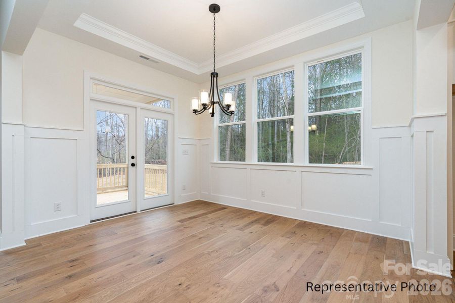 Spacious, unfurnished interior of a new home in Edmunds Farm, Clover (Image 17). Spacious, unfurnished interior of a new home in Edmunds Farm, Clover (Image 17).