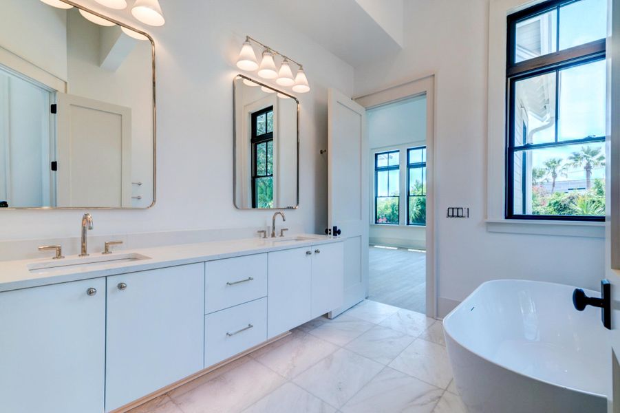 Furnished interior view inside a new home in , Sullivan's Island (Image 27). Furnished interior view inside a new home in , Sullivan's Island (Image 27).