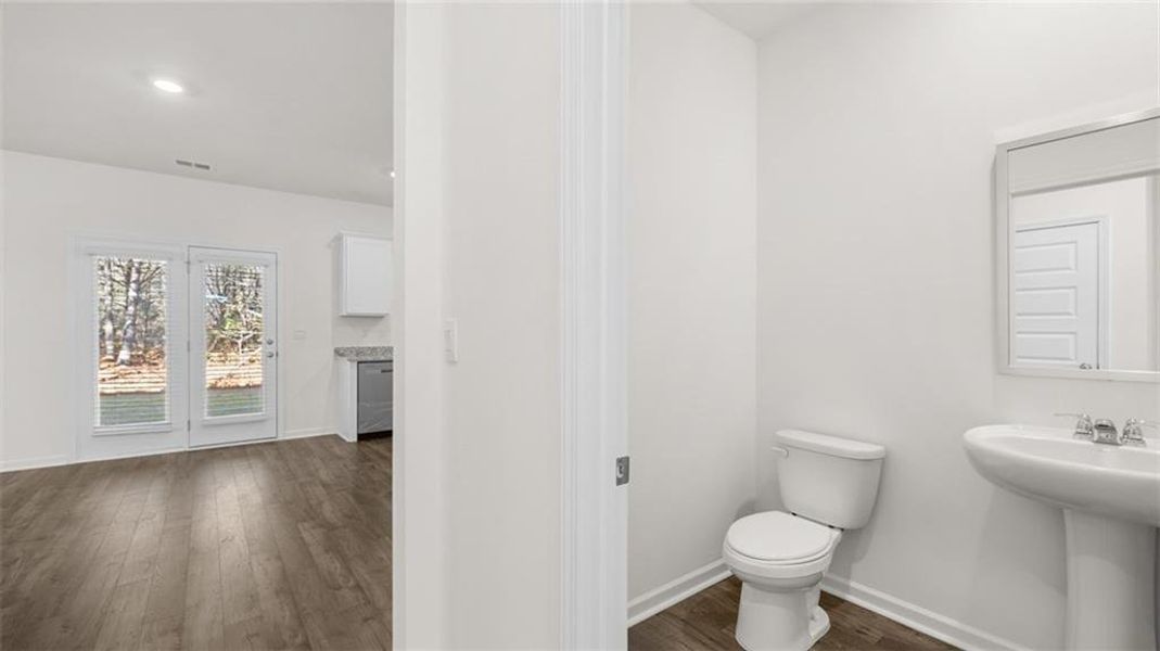 Furnished interior view inside a new home in Bridle Creek, Locust Grove (Image 12).