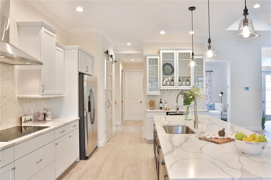 Furnished interior view inside a new home in , Sarasota (Image 8).