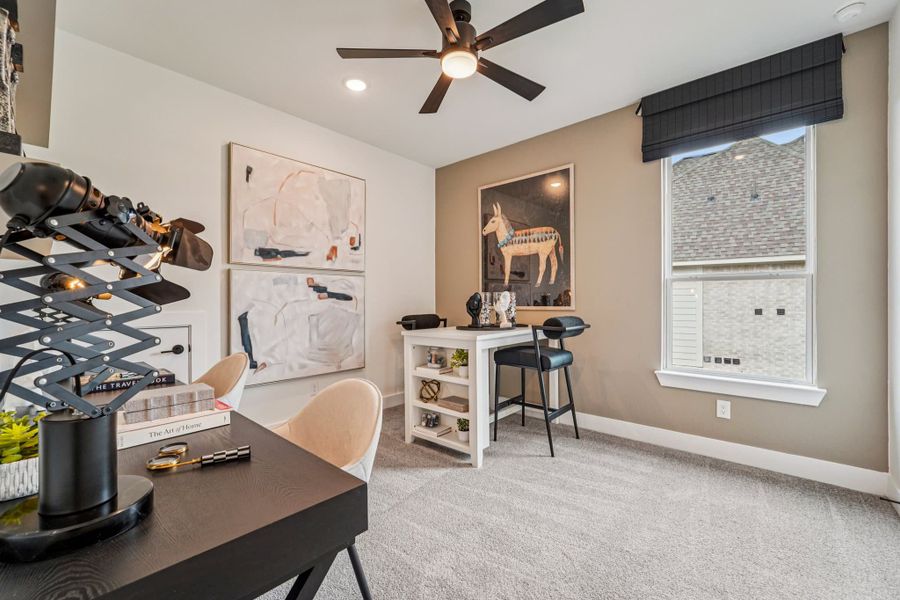 Furnished interior view inside a new home in Briarley, Montgomery (Image 67).