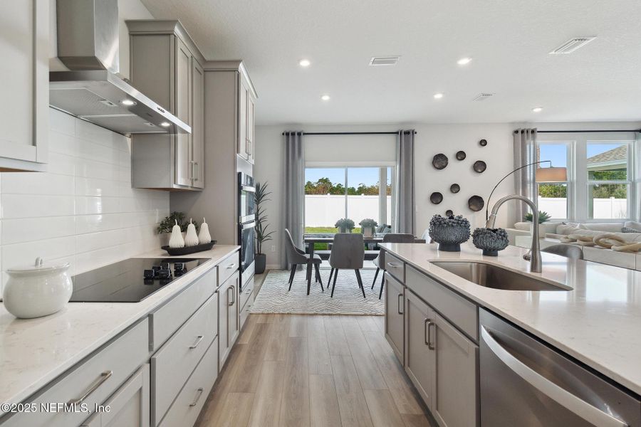 Furnished interior view inside a new home in Magnolia Series at Seminole Palms, Palm Coast (Image 23).