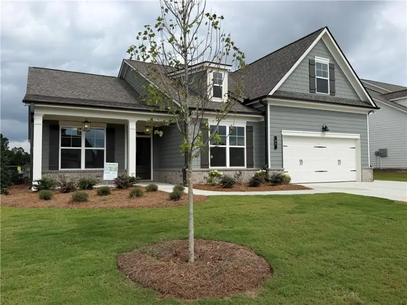 Front exterior of a new home in , Jefferson, GA, highlighting curb appeal (Image 24). Front exterior of a new home in , Jefferson, GA, highlighting curb appeal (Image 24).