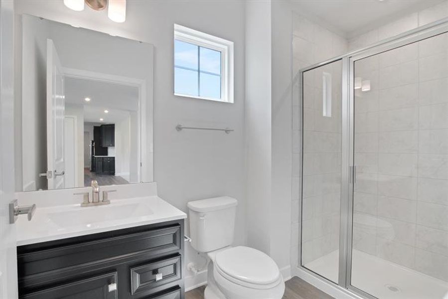 Furnished interior view inside a new home in Edinburgh, Locust Grove (Image 12).