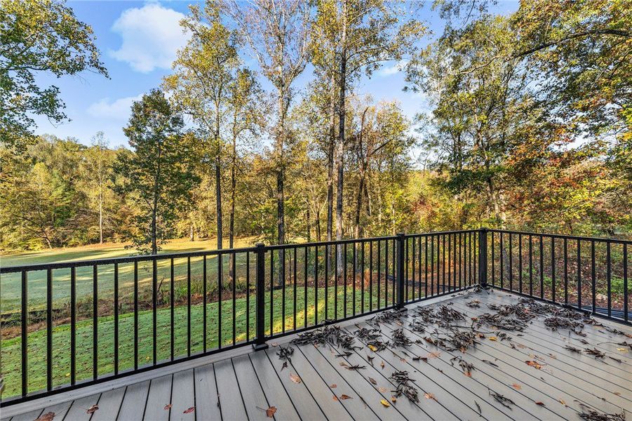 Exterior details and patio area of a home in Cross Creek Plantation, Seneca (Image 4).