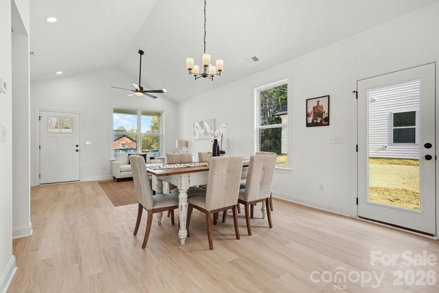 Furnished interior view inside a new home in , Kannapolis (Image 9). Furnished interior view inside a new home in , Kannapolis (Image 9).