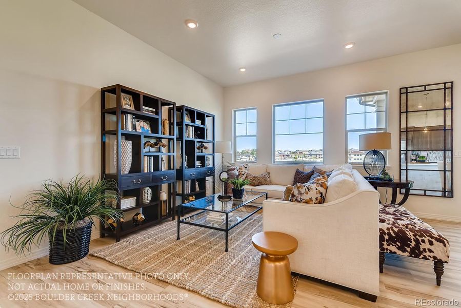 Furnished interior view inside a new home in , Westminster (Image 39).
