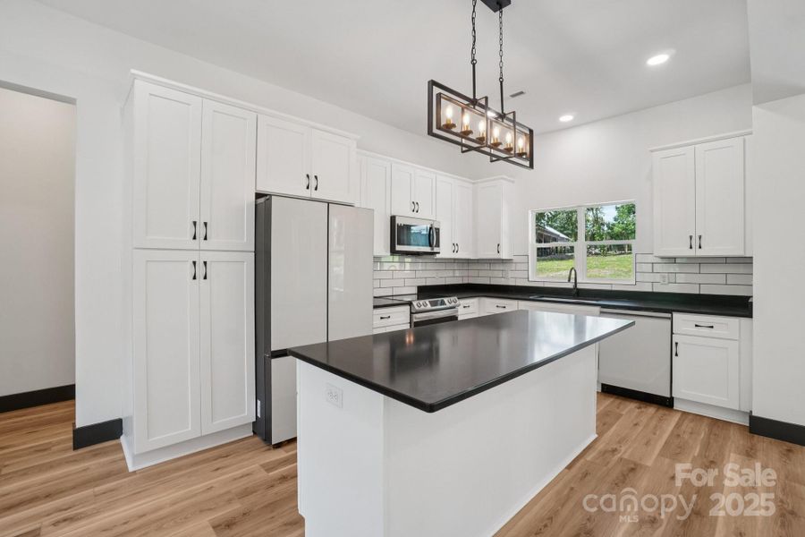 Furnished interior view inside a new home in , Hendersonville (Image 9).