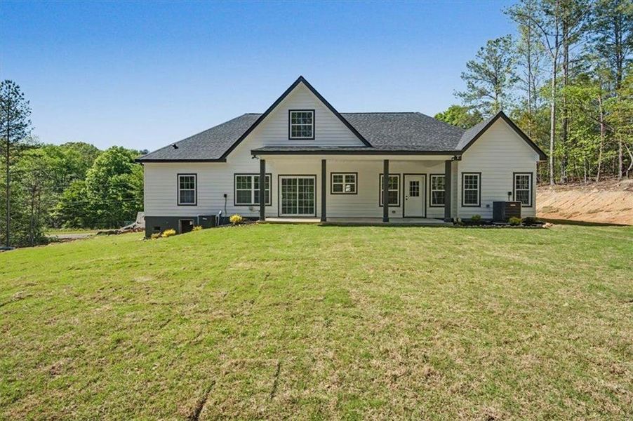 Exterior details and patio area of a home in , Lindale (Image 27).