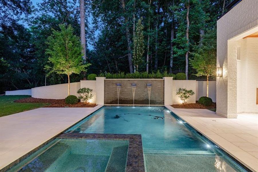 Exterior details and patio area of a home in , Atlanta (Image 46). Exterior details and patio area of a home in , Atlanta (Image 46).