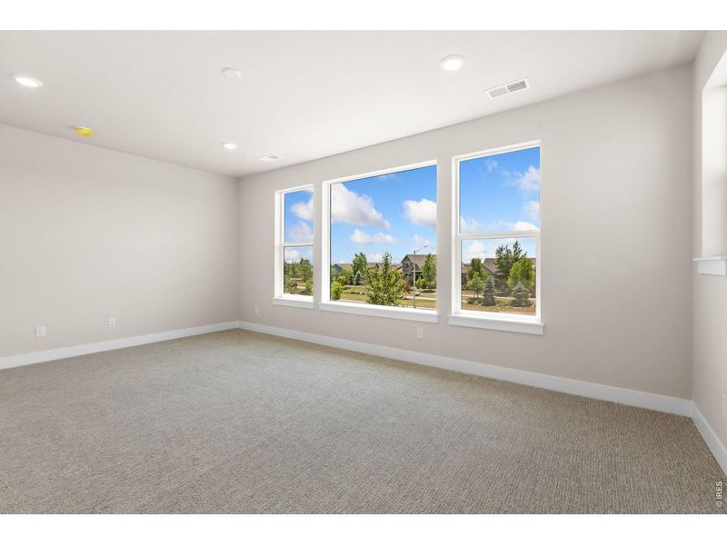 Spacious, unfurnished interior of a new home in RainDance, Windsor (Image 16). Spacious, unfurnished interior of a new home in RainDance, Windsor (Image 16).