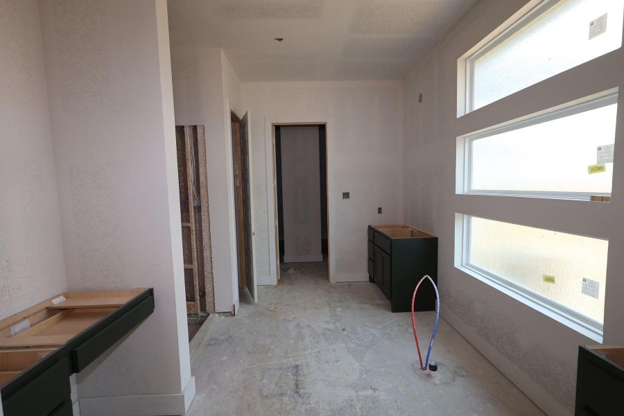 In-progress construction of a new home in Dunham Pointe, Cypress, TX (Image 27).
